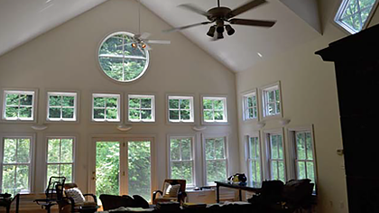 Custom Home, High Ceilings