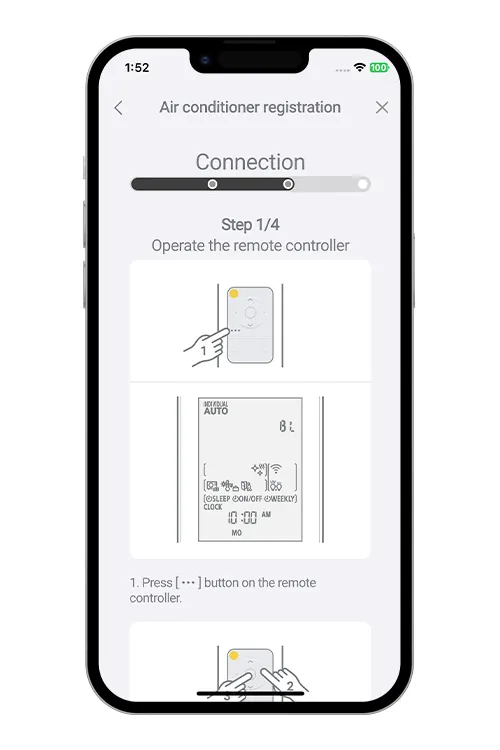 Press the WPS button on the WLAN router that you are connecting to. Refer to the operating manual of the WLAN router for the location of the button and how to press it.