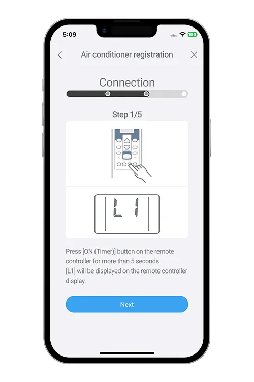 Press the WPS button on the WLAN router that you are connecting to. Refer to the operating manual of the WLAN router for the location of the button and how to press it.