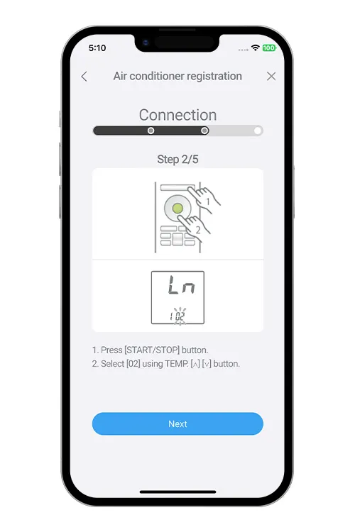 Press the WPS button on the WLAN router that you are connecting to. Refer to the operating manual of the WLAN router for the location of the button and how to press it.
